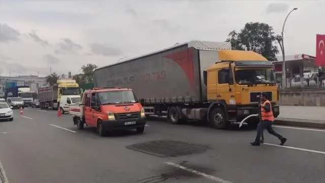 Bariyere çarpan cipin sürücüsü yaralandı