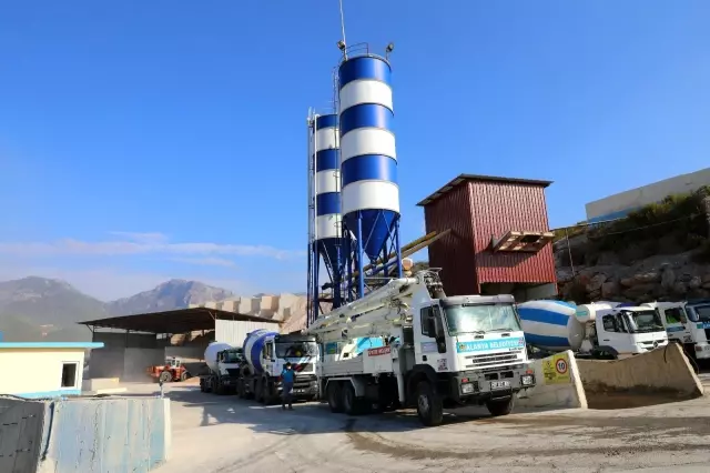 Başkan Yücel: Beton santralimizden 3 yılda 15 milyon TL tasarruf sağladık