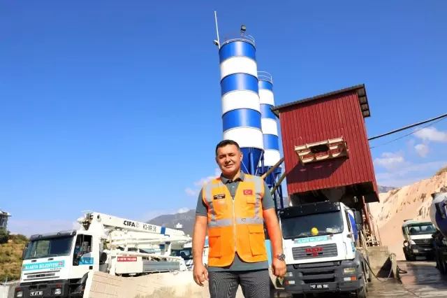 Başkan Yücel: Beton santralimizden 3 yılda 15 milyon TL tasarruf sağladık