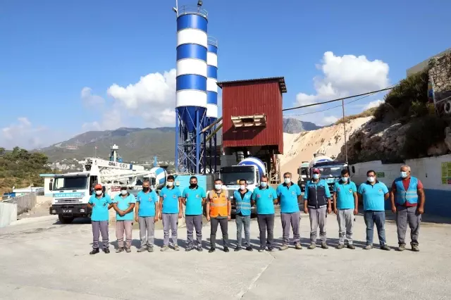 Başkan Yücel: Beton santralimizden 3 yılda 15 milyon TL tasarruf sağladık