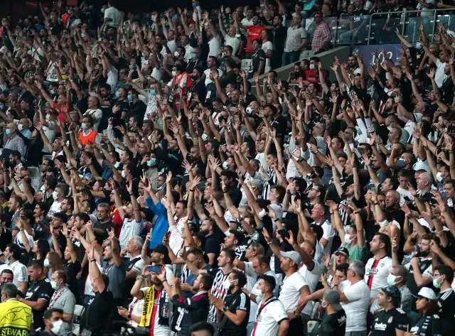 Beşiktaş bu sezonki ilk golünü Devler Ligi'nde yedi