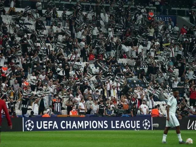 Beşiktaş bu sezonki ilk golünü Devler Ligi'nde yedi