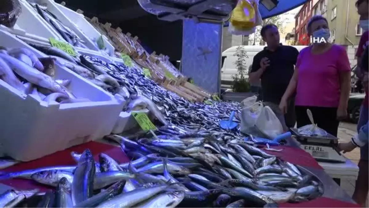 Bilecik'te sezonun ilk balıkları tezgahları süsledi