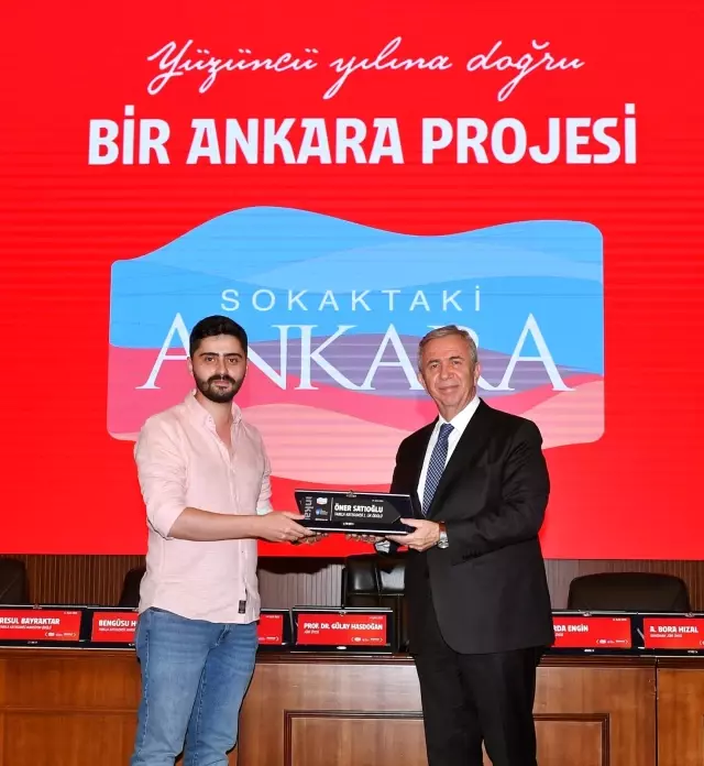Son dakika haberi... 'Bir Ankara Projesi: Sokaktaki Ankara'nın kazananlarına ödülleri verildi