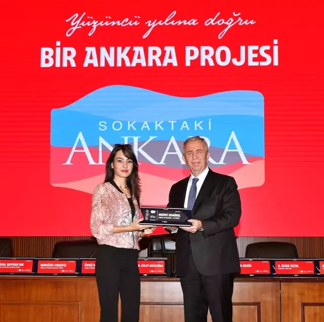 Son dakika haberi... 'Bir Ankara Projesi: Sokaktaki Ankara'nın kazananlarına ödülleri verildi