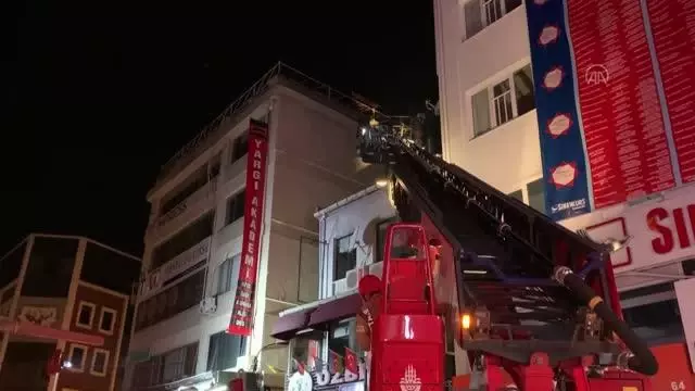 Son dakika: Bir iş yerinde çıkan yangın hasara neden oldu