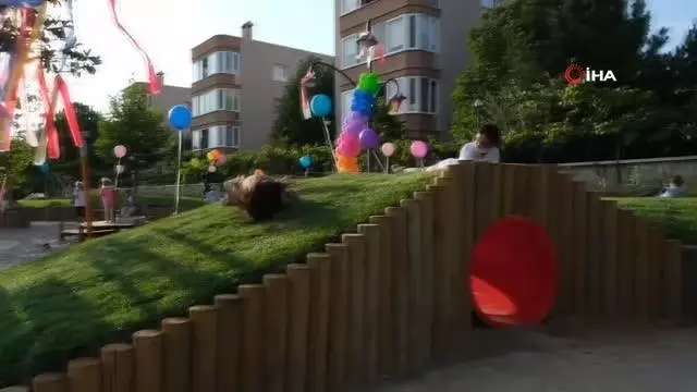 Son dakika haberi | Çocukların tasarladığı parkı çocuklar açtı