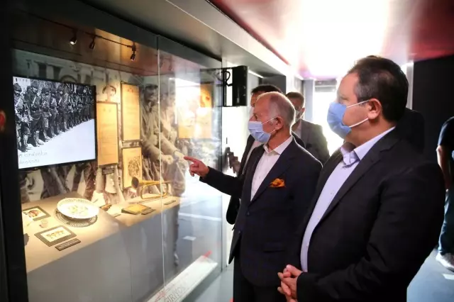 Çanakkale savaşları mobil müzesi Bayrampaşa'da