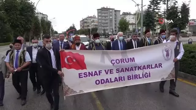 Çorum'da ahilik haftası kutlamaları