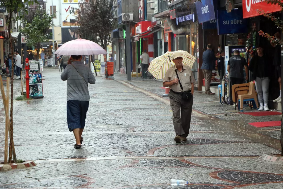 Edirne'de sağanak