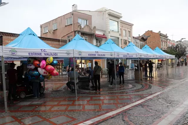 Edirne'de sağanak