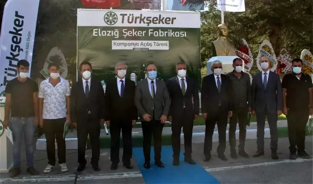 Elazığ'da şeker pancarı alım ve işletme kampanyası açılış töreni yapıldı
