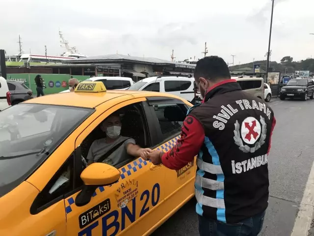 Eminönü'nde taksicilere ceza yağdı