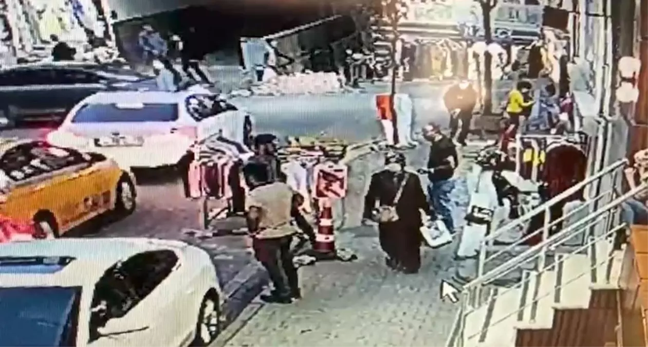 Esenyurt'ta motosikletli saldırgan dehşet saçtı