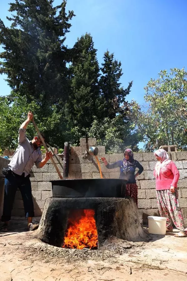 GAZİANTEP'TE PEKMEZ VE PESTİL TELAŞI BAŞLADI