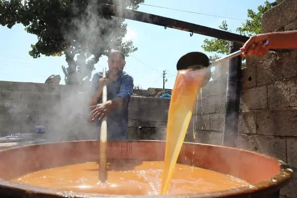 GAZİANTEP'TE PEKMEZ VE PESTİL TELAŞI BAŞLADI