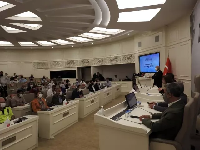 Gaziantep'te ulaşım ve trafik bilgilendirme toplantısı yapıldı