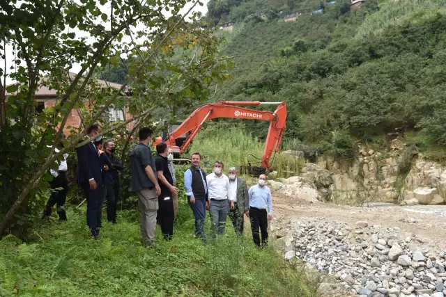 Giresun Valisi Enver Ünlü, Espiye'de incelemelerde bulundu