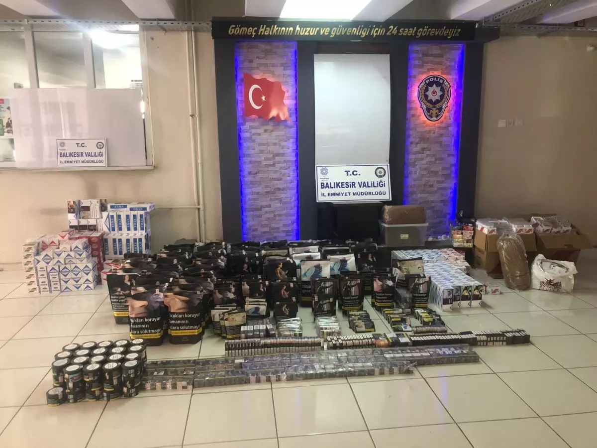 Son dakika haberleri: Gömeç'te kaçak sigara operasyonunda bir kişi yakalandı