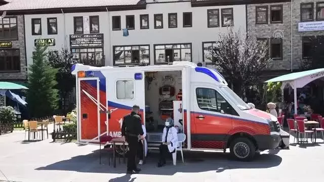 GÜMÜŞHANE - Kovid-19 risk haritasında turuncu kategorideki Gümüşhane'de aşı çağrısı