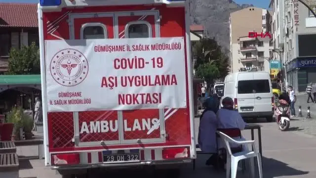 HARİTADAKİ TEK 'TURUNCU' KENT GÜMÜŞHANE'DE AŞI ÇAĞRISI