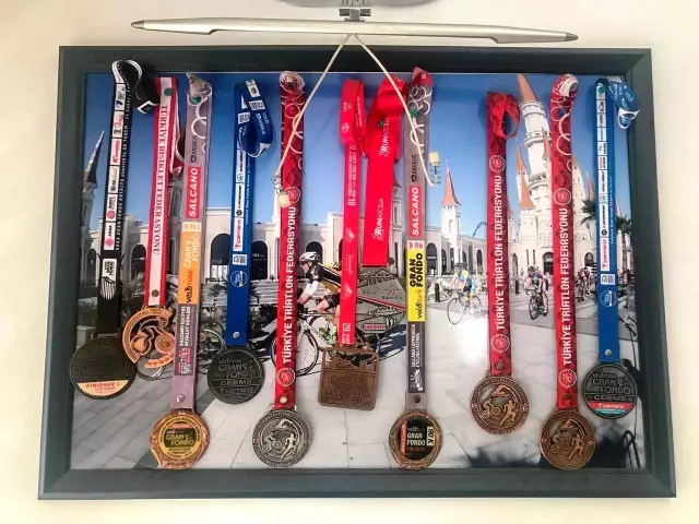 30 yıllık kuaför Triatlon tutkusuyla görenleri hayran bırakıyor