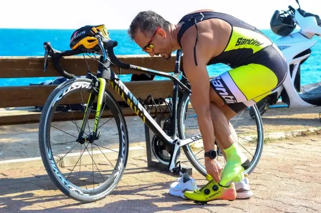 30 yıllık kuaför Triatlon tutkusuyla görenleri hayran bırakıyor