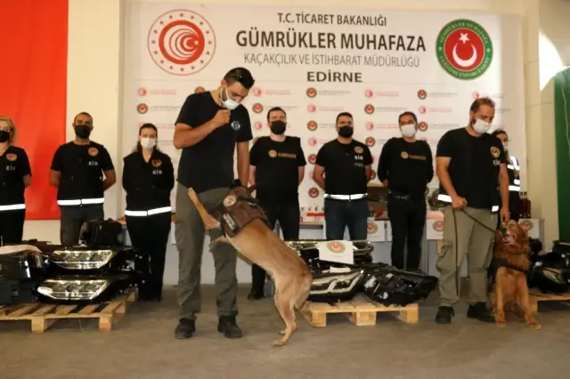 Kapıkule'de 8 ayrı operasyonda 2 milyon liralık kaçak malzeme ele geçirildi