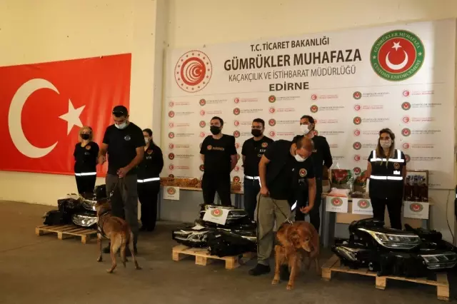 Kapıkule'de 8 ayrı operasyonda 2 milyon liralık kaçak malzeme ele geçirildi
