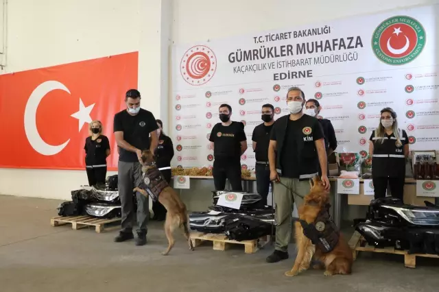 Kapıkule'de gümrük muhafaza ekipleri kaçakçılara geçit vermiyor