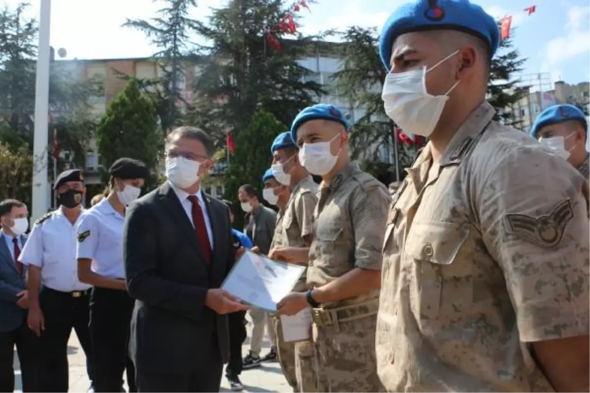 KASTAMONU'DAKİ SELDE GÖREV YAPAN BORALAR VE KURTLAR TABURLARINA TEŞEKKÜR BELGESİ