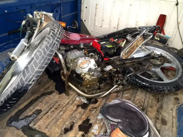 Son dakika haber: Otomobille çarpışan motosikletin sürücüsü hayatını kaybetti