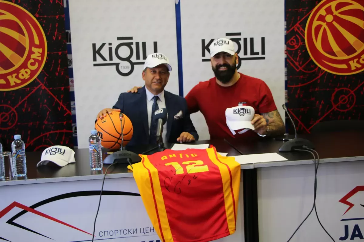 Kiğılı, Kuzey Makedonya Basketbol Milli Takımı'na sponsor oldu