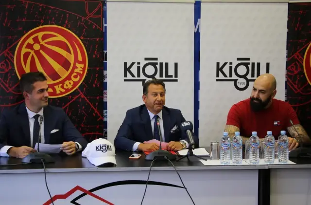 Kiğılı, Kuzey Makedonya Basketbol Milli Takımı'na sponsor oldu