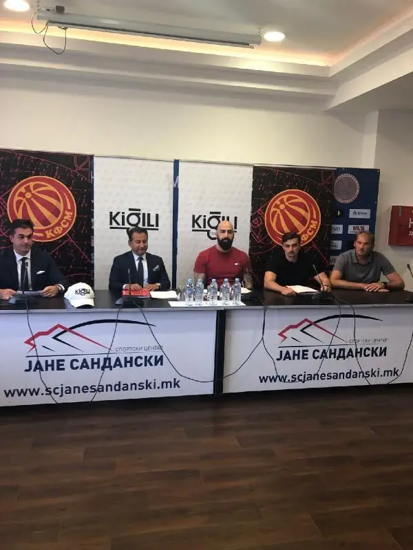 SPOR Kiğılı, Makedonya Basketbol Milli Takımı ve Olimpiyat Komitesi'ne sponsor oldu