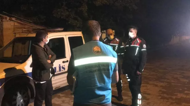 KIRIKKALE - PCR testi pozitif çıkan kişi, sokağa çıkınca polise yakalandı