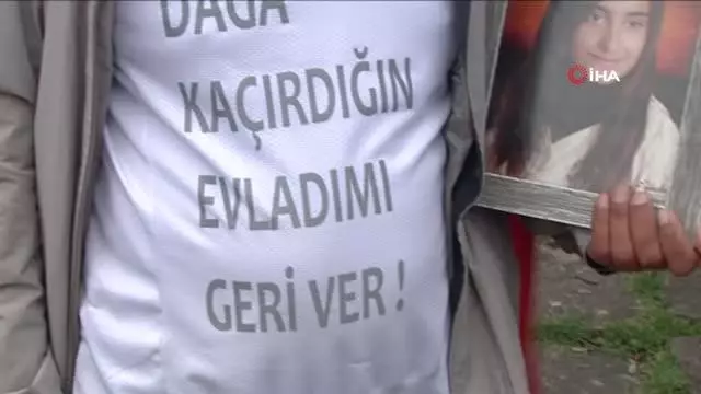 Kızı PKK tarafından kaçırılan acılı baba İzmir'den Ankara'ya olan yürüyüşünü tamamladı