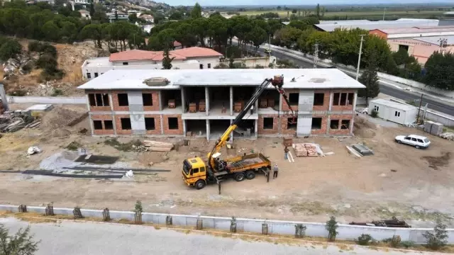 Son dakika gündem: Koçarlı'da yeni jandarma binası yükseliyor