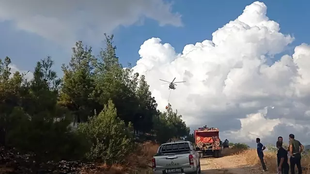 Son dakika haberi! Orman yangını kontrol altına alındı