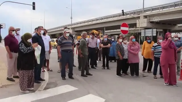 Mahalle sakinlerinden kavşak düzenlemesine tepki