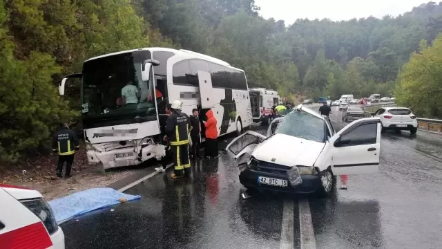 Son dakika haber: Eve dönüş yolundaki kaza 2 kızı anne ve babasından ayırdı