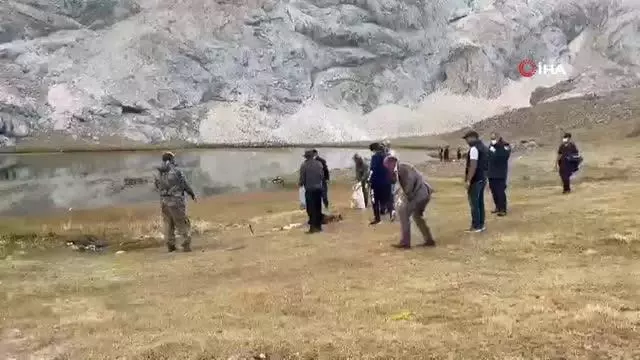 Meydan Yaylası ve Karagöl'de çevre temizliği