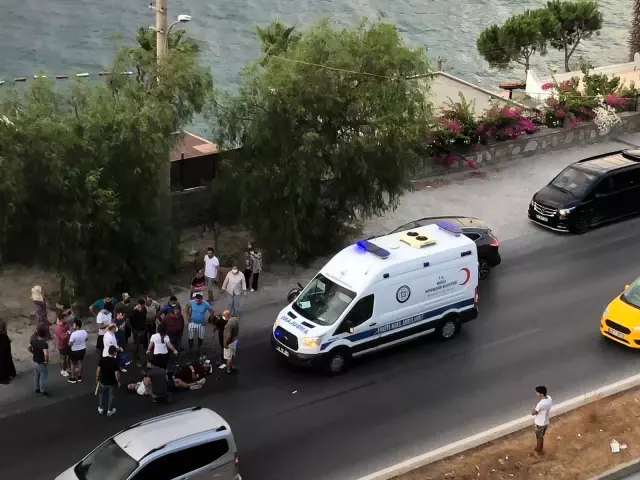 Motosiklet yayaya çarptı: 2 yaralı