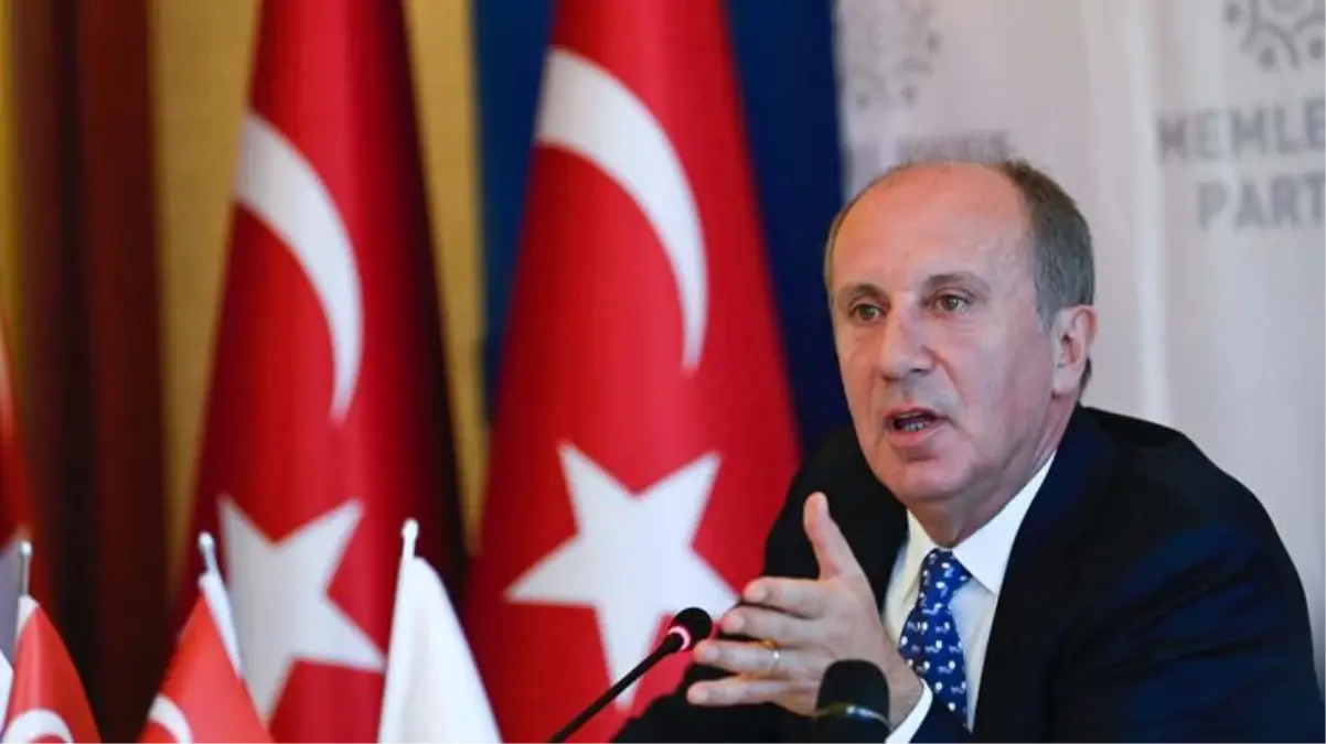 Muharrem İnce, Cumhurbaşkanı Erdoğan'a karşı Millet İttifakı'na formül önerdi: İkisi beraber aday olsun