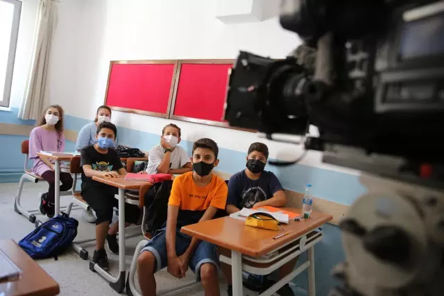 Öğrenciler Benim Hikayem Projesi ile kurulan sette yeteneklerini keşfediyor