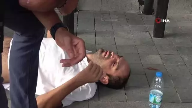 Son dakika haber | Polis ve sağlıkçıların alkollü şahısla imtihanı