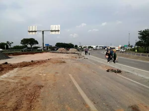 SANCAKTEPE'DE YOL ÇALIŞMASI ÇİLEYE DÖNDÜ