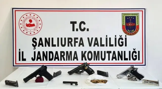 ŞANLIURFA - Silah kaçakçılığı operasyonunda 2 şüpheli yakalandı