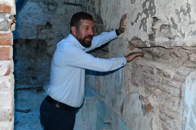 Sındırgı ilçesinde Osmanlı dönemine ait hamam restore ediliyor