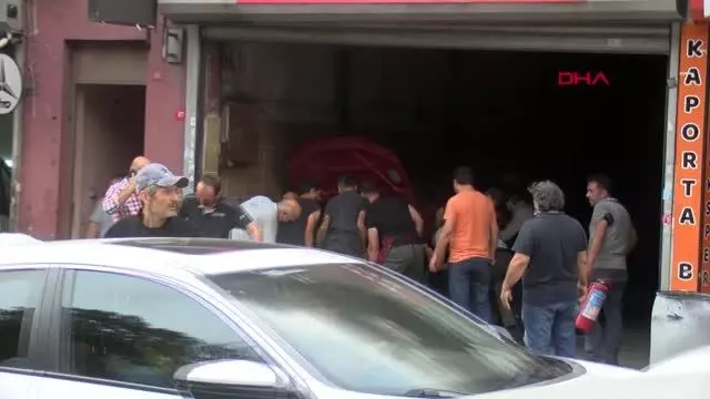 Son dakika... ŞİŞLİ'DE OTOMOBİL TAMİRHANESİNDE YANGIN